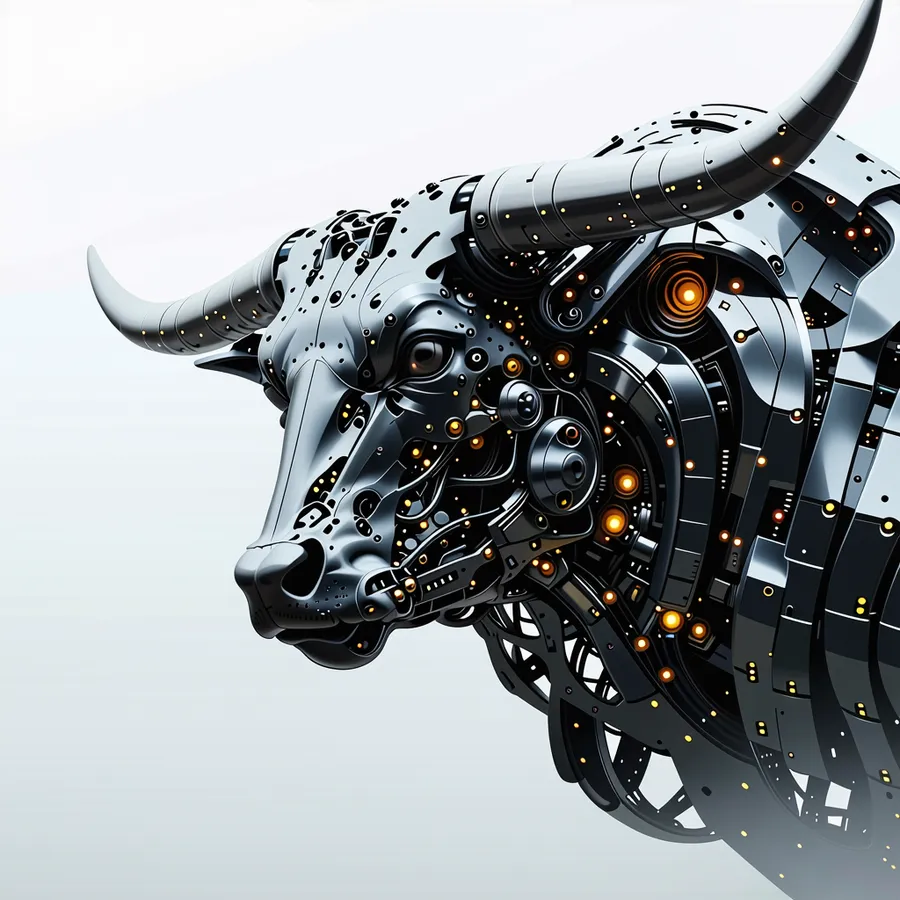 Stable Diffusion Large Turbo 3.5: dark shot, ethereal semi-ghost taurus, biomechanical details, hyperdetailed, metal. Stable Diffusion Large Turbo 3.5: dark shot, ethereal semi-ghost taurus, biomechanical details, hyperdetailed, metal.